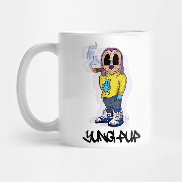 YUNG PUP 90s Tee by gs_designs